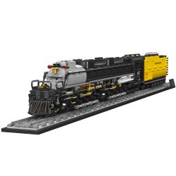 MouldKing 12049 Big Boy 4-8-8-4 Locomotive Xếp hình lắp ráp ghép mô hình Đầu máy hơi nước bánh lốp Big Boy 4-8-8-4