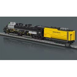 MouldKing 12049 Big Boy 4-8-8-4 Locomotive Xếp hình lắp ráp ghép mô hình Đầu máy hơi nước bánh lốp Big Boy 4-8-8-4
