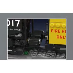 MouldKing 12049 Big Boy 4-8-8-4 Locomotive Xếp hình lắp ráp ghép mô hình Đầu máy hơi nước bánh lốp Big Boy 4-8-8-4