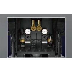 MouldKing 12049 Big Boy 4-8-8-4 Locomotive Xếp hình lắp ráp ghép mô hình Đầu máy hơi nước bánh lốp Big Boy 4-8-8-4