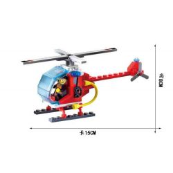 Enlighten 902 Qman 902 non  ĐỘI CỨU HỘ DƯỚI NƯỚC 4 TRONG 1 bộ đồ chơi xếp lắp ráp ghép mô hình City FIRE RESCUE SEA SEARCH TEAMS Thành Phố 111 khối