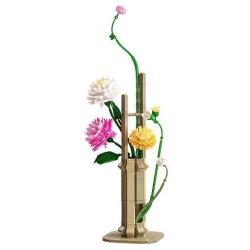 CaDA DoubleE C59023 Xếp hình lắp ráp ghép mô hình Nghệ thuật cắm hoa theo chủ nghĩa Livtist Trung Hoa: Tìm kiếm mùa xuân