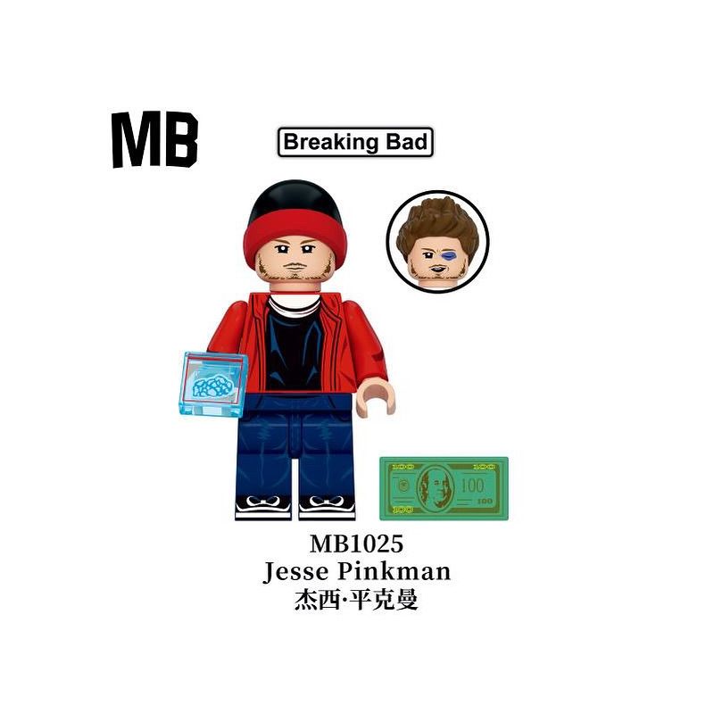 MB MB1025 Breaking Bad: Jesse Pinkman Xếp hình lắp ráp ghép mô hình Breaking Bad: Jesse Pinkman