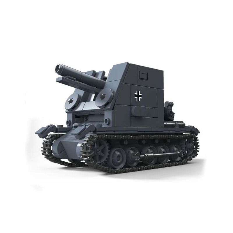ThirdParty 300021 Sturmpanzer I Bison Xếp hình lắp ráp ghép mô hình Pháo tự hành Bison I của Đức 1:35