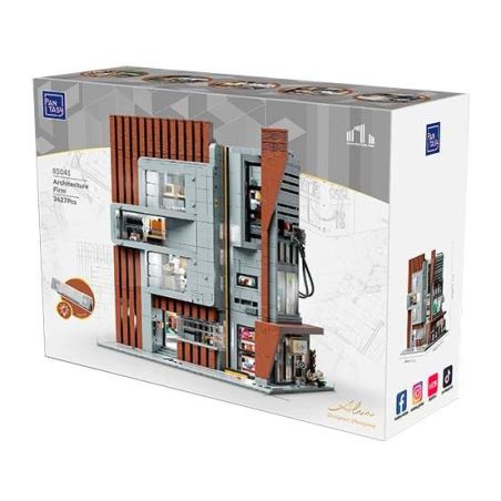 Pantasy 85041 Architecture Firm Xếp hình lắp ráp ghép mô hình Văn phòng thiết kế kiến ​​trúc