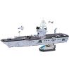 AUSINI 22111 Enlighten 113 Qman 113 non  TÀU SÂN BAY bộ đồ chơi xếp lắp ráp ghép mô hình Military Army COMBATZONES AIRCRAFT CARRIER Quân Sự Bộ Đội 990 khối