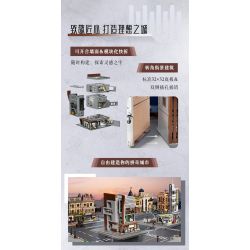 Pantasy 85041 Architecture Firm Xếp hình lắp ráp ghép mô hình Văn phòng thiết kế kiến ​​trúc