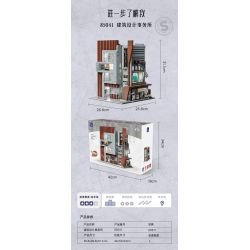 Pantasy 85041 Architecture Firm Xếp hình lắp ráp ghép mô hình Văn phòng thiết kế kiến ​​trúc