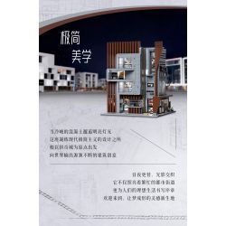 Pantasy 85041 Architecture Firm Xếp hình lắp ráp ghép mô hình Văn phòng thiết kế kiến ​​trúc