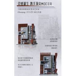 Pantasy 85041 Architecture Firm Xếp hình lắp ráp ghép mô hình Văn phòng thiết kế kiến ​​trúc