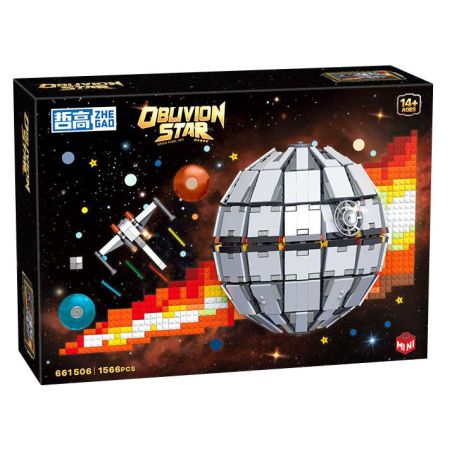 ZHEGAO 661506 Xếp hình lắp ráp ghép mô hình Ngôi sao chết bị lãng quên