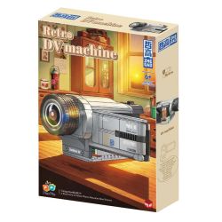 ZHEGAO 662505 Xếp hình lắp ráp ghép mô hình Máy nghe nhạc DV cổ điển