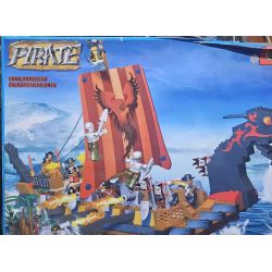 COGO 3105 Xếp hình lắp ráp ghép mô hình tàu cướp biển