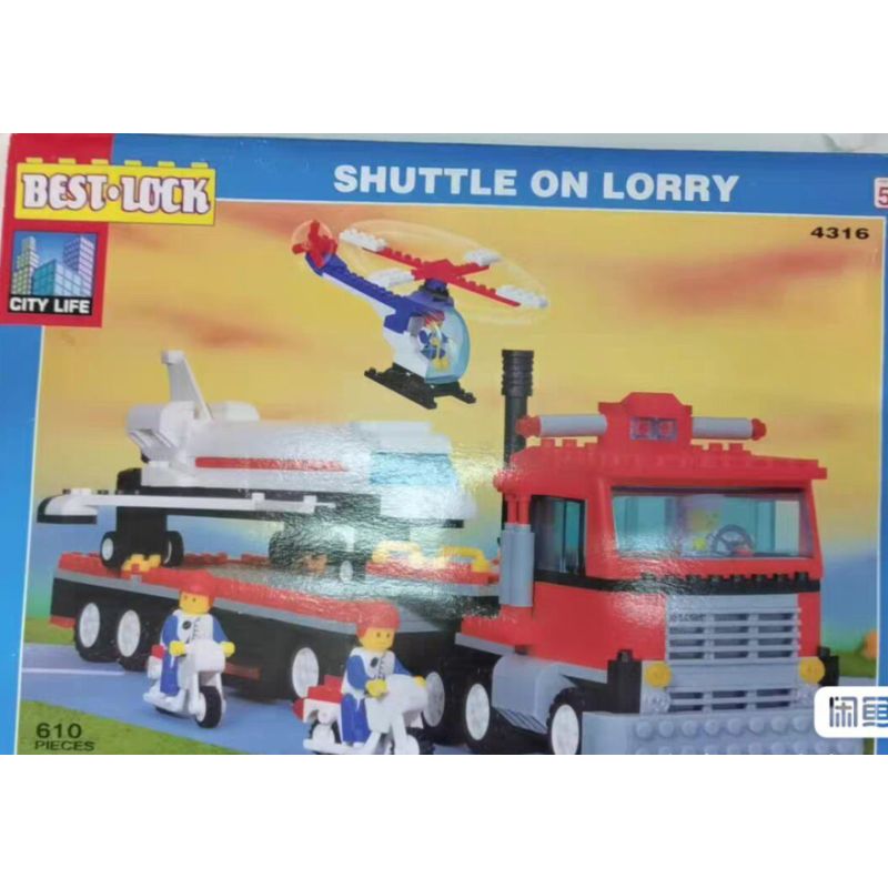 best lock 4316 Xếp hình lắp ráp ghép mô hình vận chuyển trực thăng