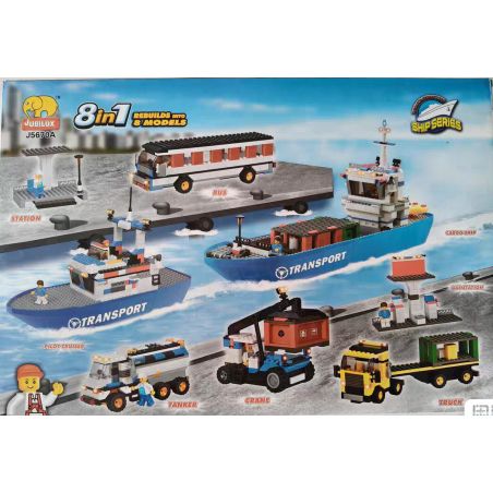 JUBILUX J5670A Xếp hình lắp ráp ghép mô hình đê