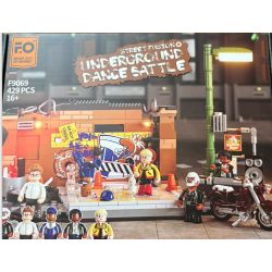 FO F9069 Xếp hình lắp ráp ghép mô hình Hát đường phố