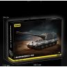 12GO 97018 Jagopanzer E-100 Xếp hình lắp ráp ghép mô hình Pháo chống tăng E-100 1:28