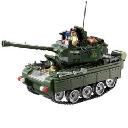 Enlighten 823 Qman 823 non  XE TĂNG bộ đồ chơi xếp lắp ráp ghép mô hình Military Army COMBATZONES TANKS Quân Sự Bộ Đội 466 khối