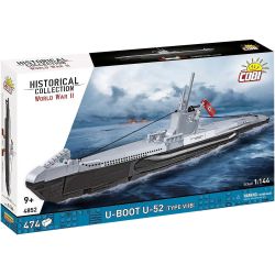 COBI 4852 Xếp hình lắp ráp ghép mô hình U型潜艇 U-Boat U-52 (Loại VIIB)