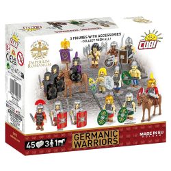 COBI 20075 Germanic Warriors Xếp hình lắp ráp ghép mô hình Chiến binh Đức