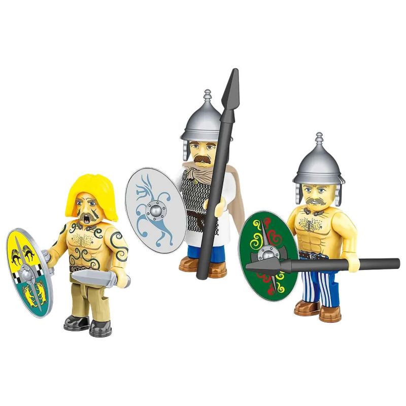 COBI 20074 Celtic Warriors Xếp hình lắp ráp ghép mô hình Chiến binh Celtic