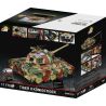 COBI 2808 Tiger II Königstiger Xếp hình lắp ráp ghép mô hình Xe tăng hạng nặng King Tiger 1:12