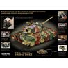 COBI 2808 Tiger II Königstiger Xếp hình lắp ráp ghép mô hình Xe tăng hạng nặng King Tiger 1:12