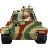 COBI 2808 Tiger II Königstiger Xếp hình lắp ráp ghép mô hình Xe tăng hạng nặng King Tiger 1:12