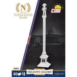 COBI 20097 Nelson's Column Xếp hình lắp ráp ghép mô hình Đài tưởng niệm Nelson ở Anh