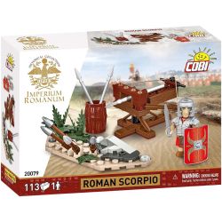 COBI 20079 Roman Scorpio Xếp hình lắp ráp ghép mô hình Nỏ bọ cạp La Mã