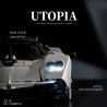 small angle JD118 Pagani Utopia Car Xếp hình lắp ráp ghép mô hình Xe thể thao Pagani Utopia 1:8