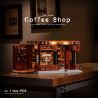 small angle JD131 Coffee shop - the corner Xếp hình lắp ráp ghép mô hình quán cà phê