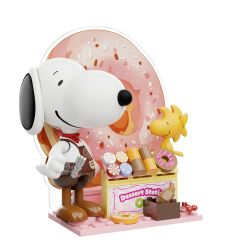 Pantasy 86912 Peanuts Surprise Letter World Xếp hình lắp ráp ghép mô hình Snoopy: Các mô hình của Alphabet World 6
