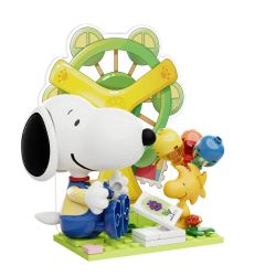 Pantasy 86912 Peanuts Surprise Letter World Xếp hình lắp ráp ghép mô hình Snoopy: Các mô hình của Alphabet World 6