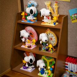 Pantasy 86912 Peanuts Surprise Letter World Xếp hình lắp ráp ghép mô hình Snoopy: Các mô hình của Alphabet World 6