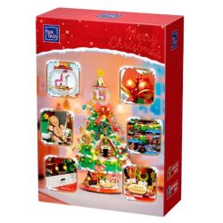 Pantasy 86004 Christmas Tree Xếp hình lắp ráp ghép mô hình cây thông giáng sinh