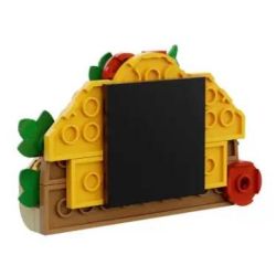 Pantasy 86819 Garfield Taco Fridge Magnet Xếp hình lắp ráp ghép mô hình Món ăn gia đình Garfield: Tacos Burritos