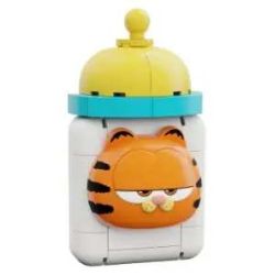 Pantasy 86818 Garfield Baby Bottle Fridge Magnet Xếp hình lắp ráp ghép mô hình Thực phẩm gia đình Garfield: Bình sữa cho bé