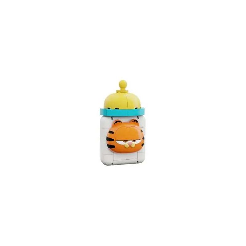 Pantasy 86818 Garfield Baby Bottle Fridge Magnet Xếp hình lắp ráp ghép mô hình Thực phẩm gia đình Garfield: Bình sữa cho bé