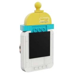 Pantasy 86818 Garfield Baby Bottle Fridge Magnet Xếp hình lắp ráp ghép mô hình Thực phẩm gia đình Garfield: Bình sữa cho bé