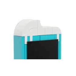 Pantasy 86817 Garfield Popsicle Fridge Magnet Xếp hình lắp ráp ghép mô hình Món ăn gia đình Garfield: Kem que