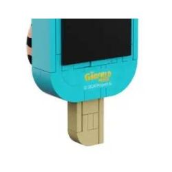 Pantasy 86817 Garfield Popsicle Fridge Magnet Xếp hình lắp ráp ghép mô hình Món ăn gia đình Garfield: Kem que