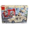 Enlighten 817 Qman 817 non  XE HUMMER BỌC THÉP bộ đồ chơi xếp lắp ráp ghép mô hình Military Army COMBATZONES HUMMERS Quân Sự Bộ Đội 323 khối
