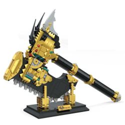 small angle JD122 Dauntless Axe Weapon Xếp hình lắp ráp ghép mô hình Battleax Battleax