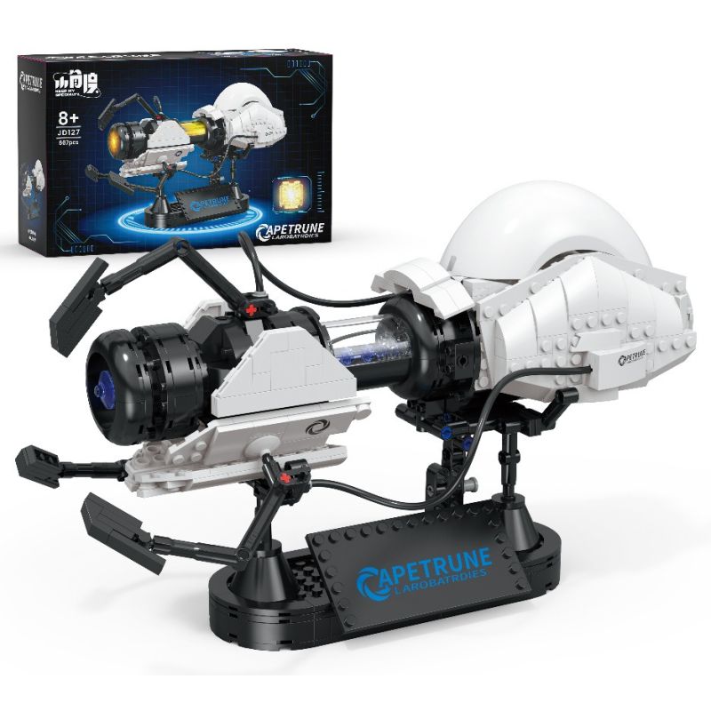 small angle JD127 Apetrune Xếp hình lắp ráp ghép mô hình Cổng thông tin: Súng cổng thông tin