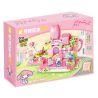 Keeppley K20891 Xếp hình lắp ráp ghép mô hình Chế độ xem phố Sanrio Phần 2: Quán cà phê Melody Hanafang