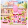 Keeppley K20891 Xếp hình lắp ráp ghép mô hình Chế độ xem phố Sanrio Phần 2: Quán cà phê Melody Hanafang
