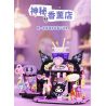 Keeppley K20893 Xếp hình lắp ráp ghép mô hình Sanrio Street View Phần 2: Cửa hàng hương liệu bí ẩn Kuromi