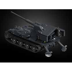 12GO 97017 BÁNH QUẾ E-100 1:28 tỷ lệ 1:28 bộ đồ chơi xếp lắp ráp ghép mô hình Military Army E-100 WT Quân Sự Bộ Đội 2036 khối