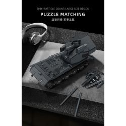 12GO 97017 BÁNH QUẾ E-100 1:28 tỷ lệ 1:28 bộ đồ chơi xếp lắp ráp ghép mô hình Military Army E-100 WT Quân Sự Bộ Đội 2036 khối